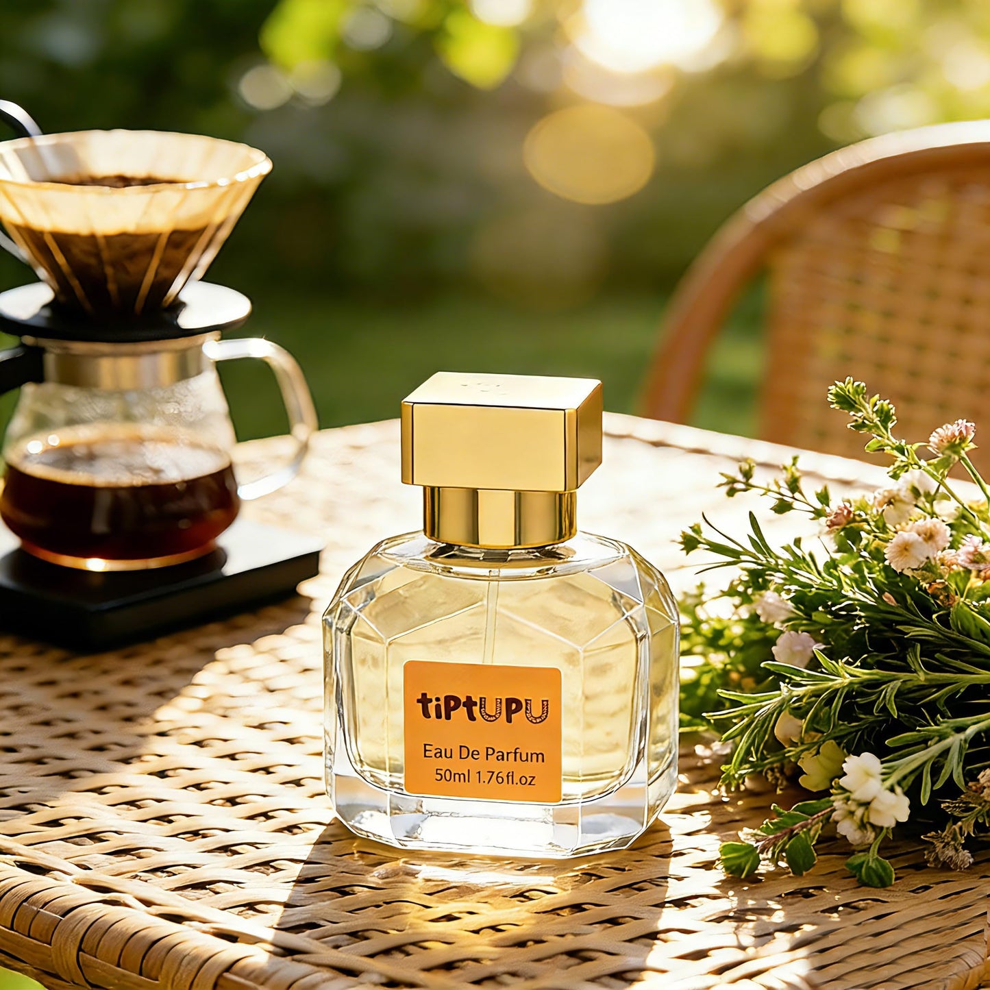 tiptupu Ambery Vanilla Eau de Parfum for Women, Inspired by Y.SL's Black O.pium, Feminine Fragrance 1.76 Fl Oz Spray 50ml