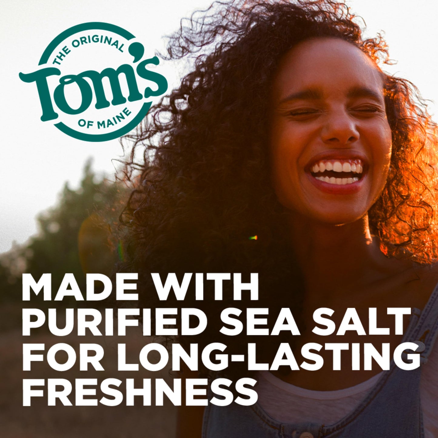 Tom's of Maine Sea Salt Natural Alcohol-Free Mouthwash, Refreshing Mint, 16 Fl Oz (Pack of 3)