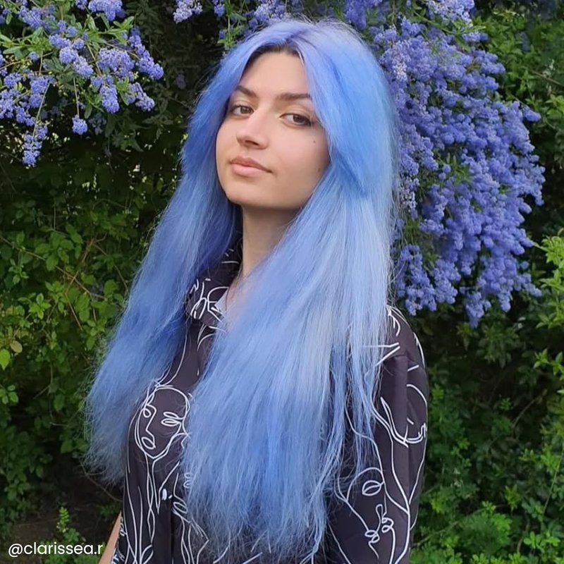ARCTIC FOX Semi-Permanent Hair Color Dye - Vegan & Cruelty-Free | Periwinkle (4 Fl Oz)