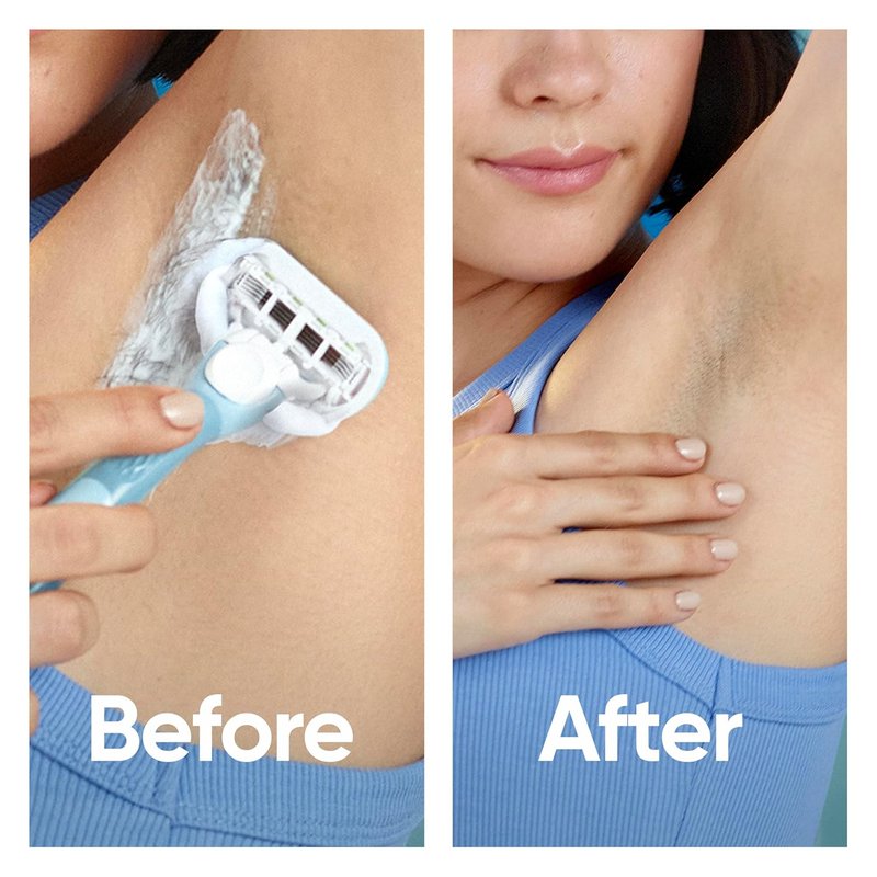 Gillette Venus Extra Smooth Women's Razor - Ergonomic Handle & Shower Holder | 1 Handle + 2 Refills