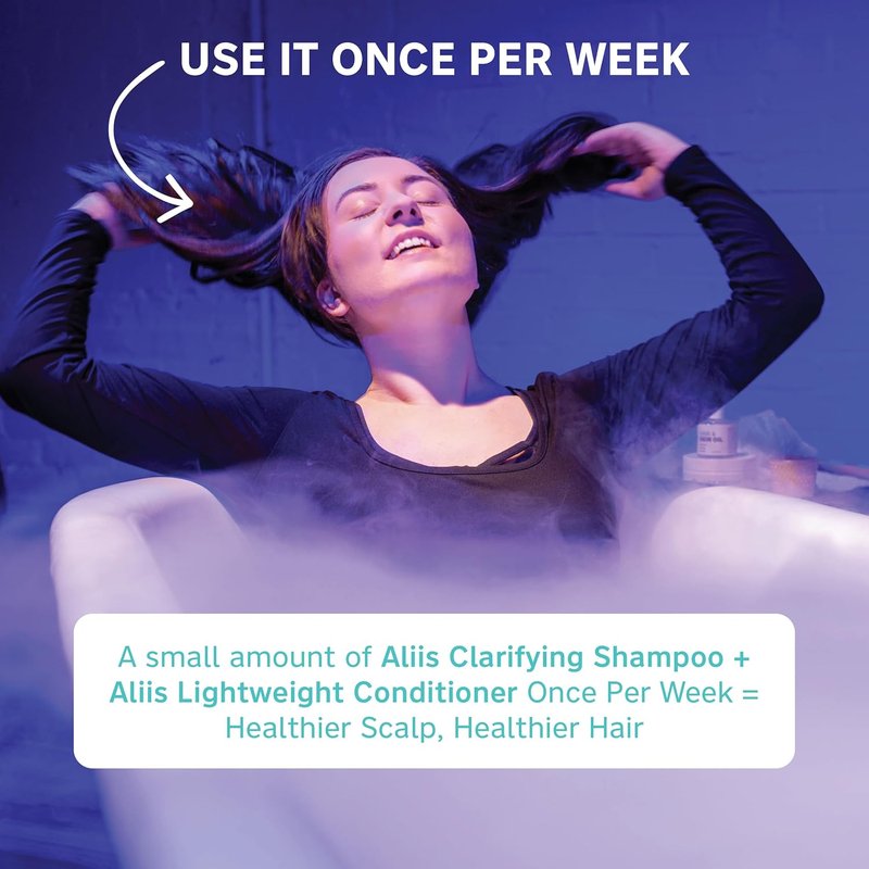 ALIIS Clarifying Shampoo - Deep Cleansing Formula for Scalp Reset & Oil Removal | pH-Balanced, Sulfate-Free, 8 oz