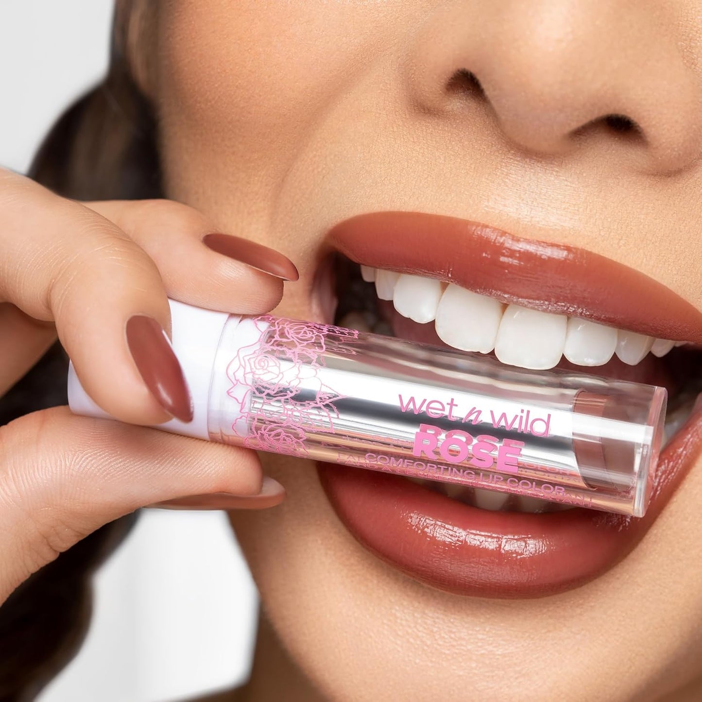 wet n wild Rose Comforting Glossy Natural Lipstick So Much Shine