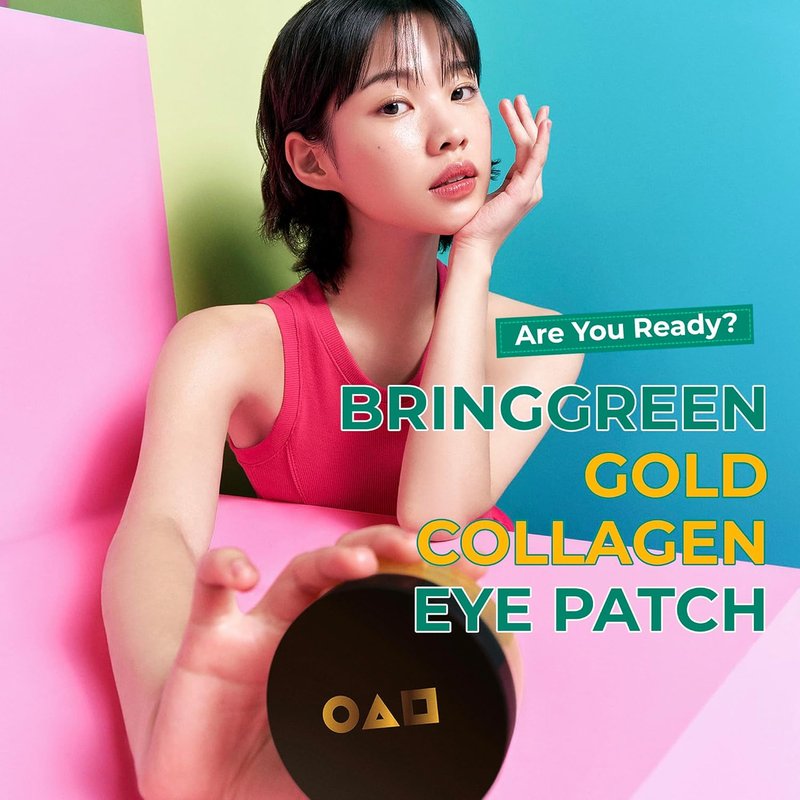 Gold Collagen Eye Patches - Hydrating Firming Under Eye Mask for Dark Circles & Puffiness | 60 Count