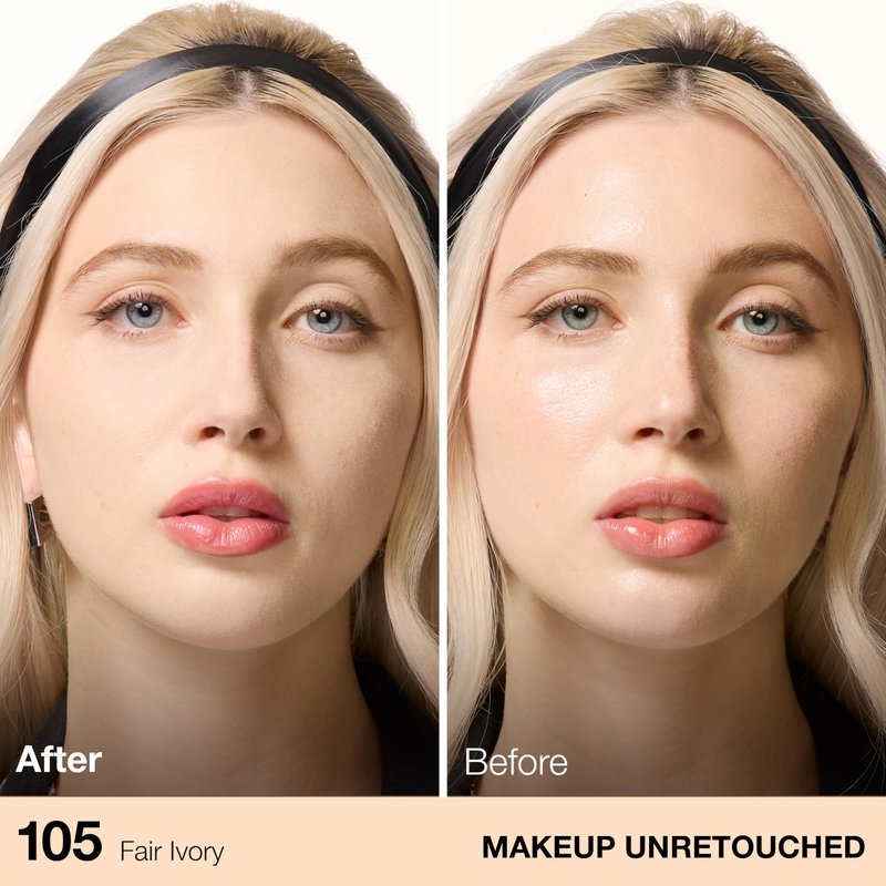 Maybelline Fit Me Matte + Poreless Pressed Face Powder Makeup & Setting Powder, Fair Ivory, 1 Count