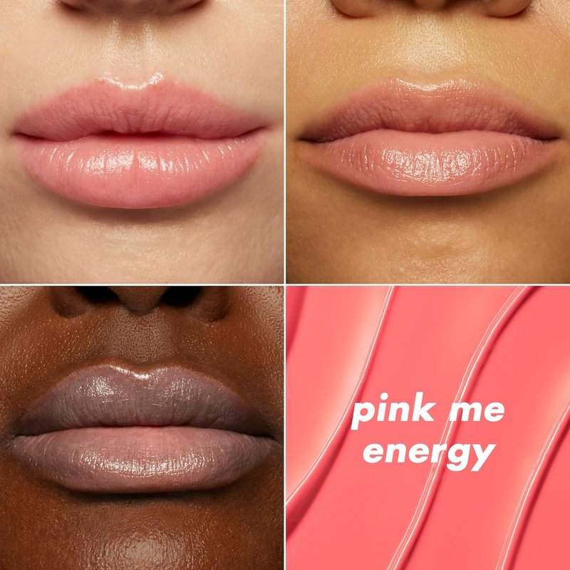 e.l.f. Glow Reviver Slipstick - Tinted Lip Oil Stick for Soft Shine Finish | Non-Sticky, Vegan, Pink-Me Energy