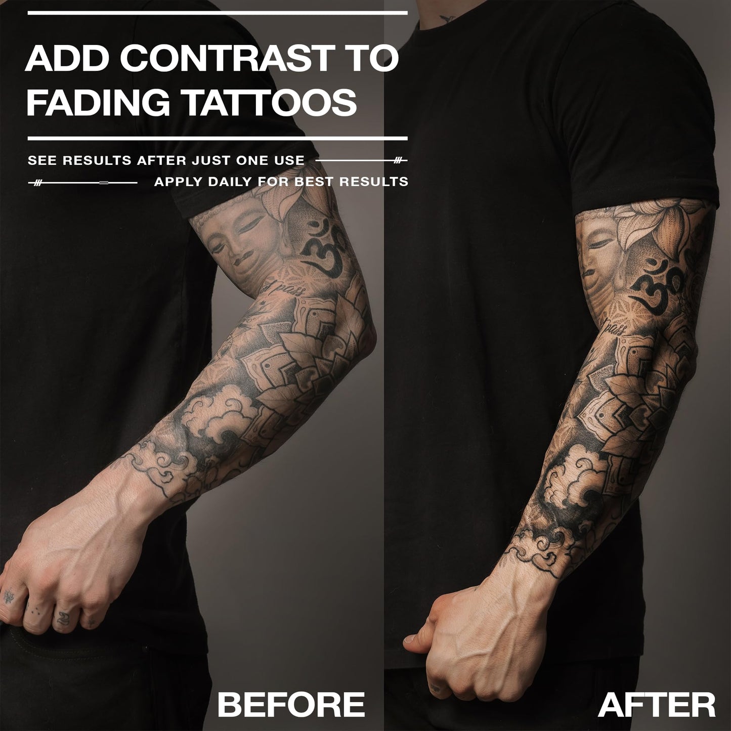 CRVFT Tattoo Balm Aftercare 1oz - Travel Size Tattoo Lotion, For Healing New & Brightening Older Tattoos - Safe Healing - Revive Tattoos (Scented)