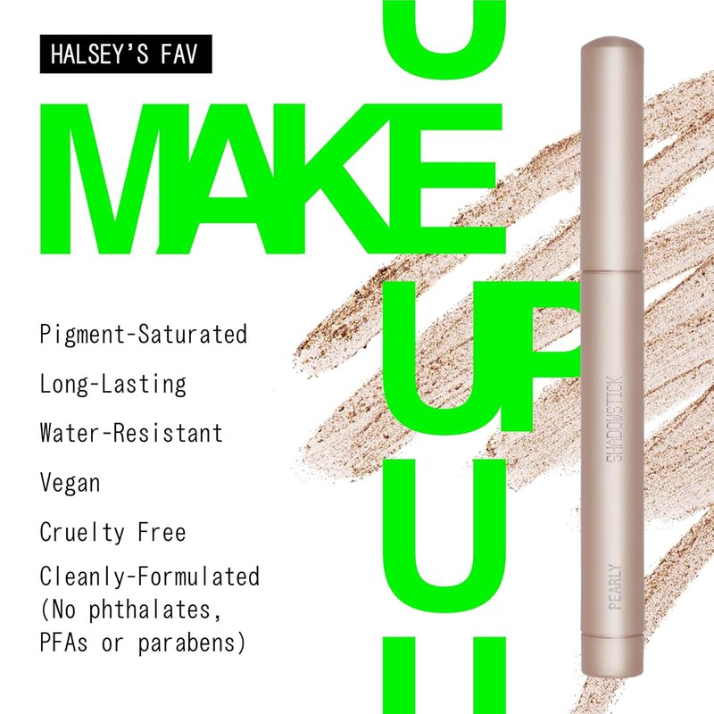 About-Face Shadowstick - Long-Wear Cream Eyeshadow Stick for Matte & Pearly Finishes | Vegan & Cruelty-Free - 0.049 oz (Lotus Leaf - Pearly Champagne)