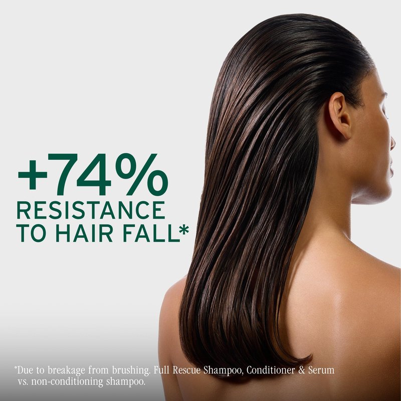 Biolage Full Rescue Shampoo - Fortifies & Strengthens for Stronger Hair, Longer Lengths in 4 weeks*, Instantly Fuller-Looking Hair, Rosemary Oil & Niacinamide, Vegan & Cruelty-Free, 33.8 Fl Oz