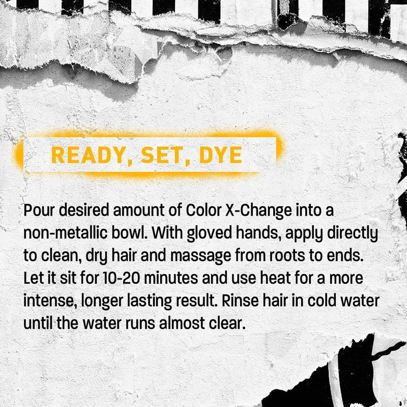 Color X-Change Semi-Permanent Hair Color - Mood of Blue - Vegan, PPD & Ammonia-Free