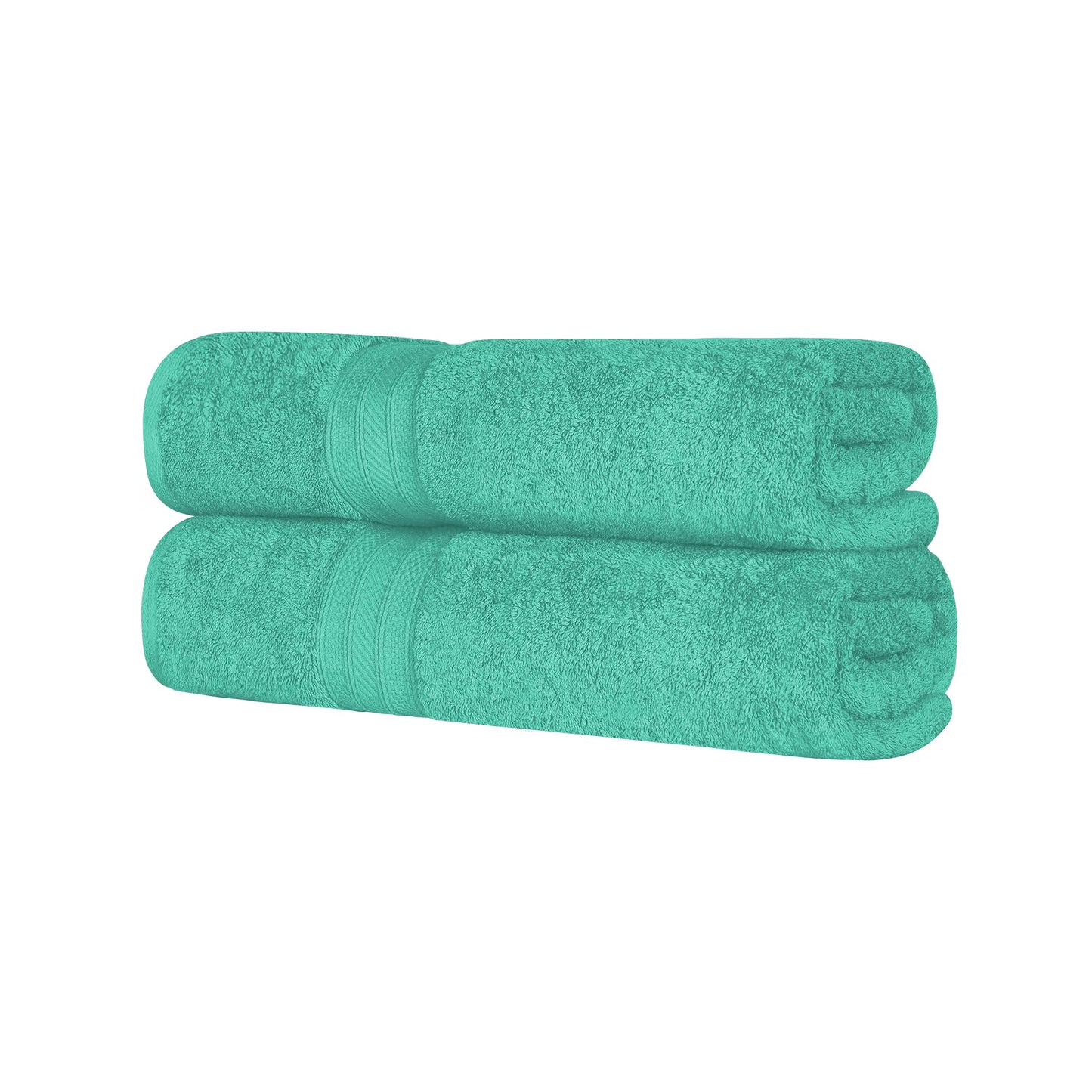 Superior 700 GSM Long Staple 100% Combed Cotton, Durable, Plush and Absorbent 6-Piece Single Ply Towel Set - Rivulet