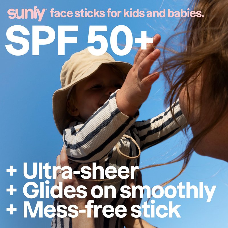 ATTITUDE Baby Mineral Sunscreen Face Stick SPF 50, Broad Spectrum Zinc Oxide, EWG Verified, Non-Nano, Gentle Lightweight Non-Greasy, Vegan, Unscented, 0.53 oz