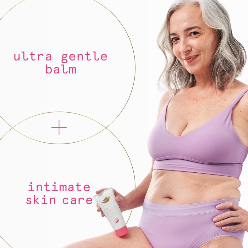 Dove Vulva Balm for Women - Ultra Gentle Unscented Hydration for Dry Intimate Skin | 3 oz