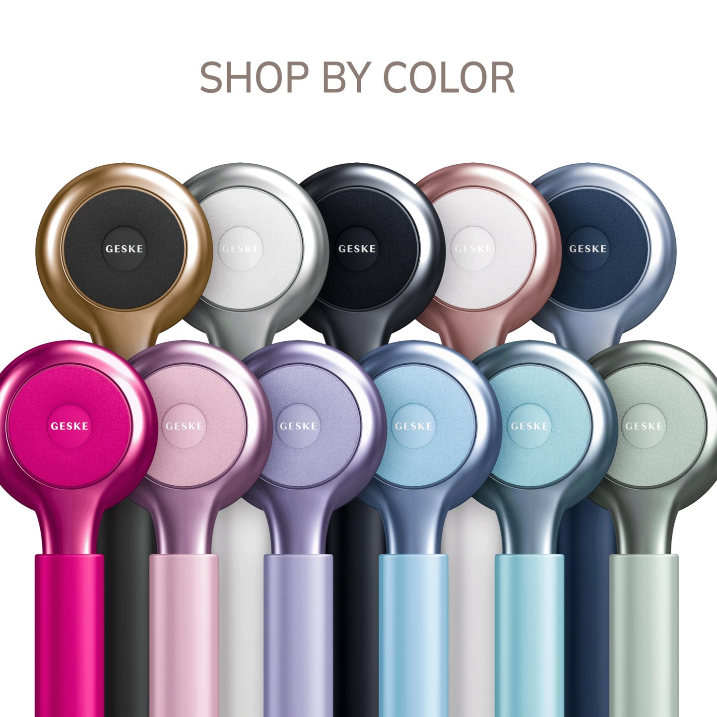 GESKE Sonic Full-Body Brush & Intensive Exfoliator | 8 in 1 | Electric Body Cleansing Brush | With SmartSonic Pulsations | Deep Cleansing, Exfoliation, Massage | Extendable Handle | Rough Skin Remover
