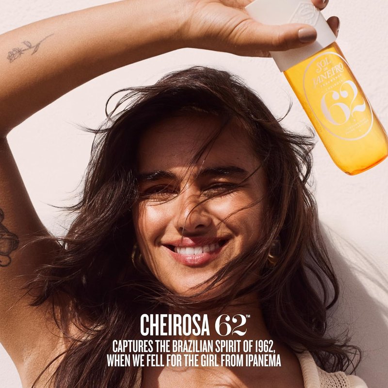Hair & Body Perfume Mist by Sol de Janeiro - Tropical Scent for All-Day Freshness