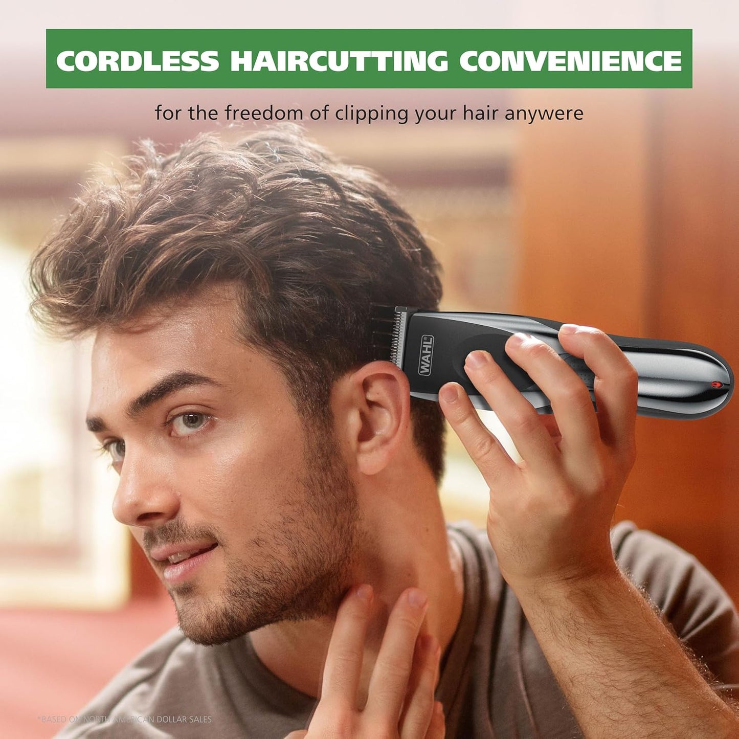 Wahl Rechargeable Hair Clipper & Trimming Kit - Cord/Cordless, Ideal for Haircuts, Beards & Body Grooming | Model 79434