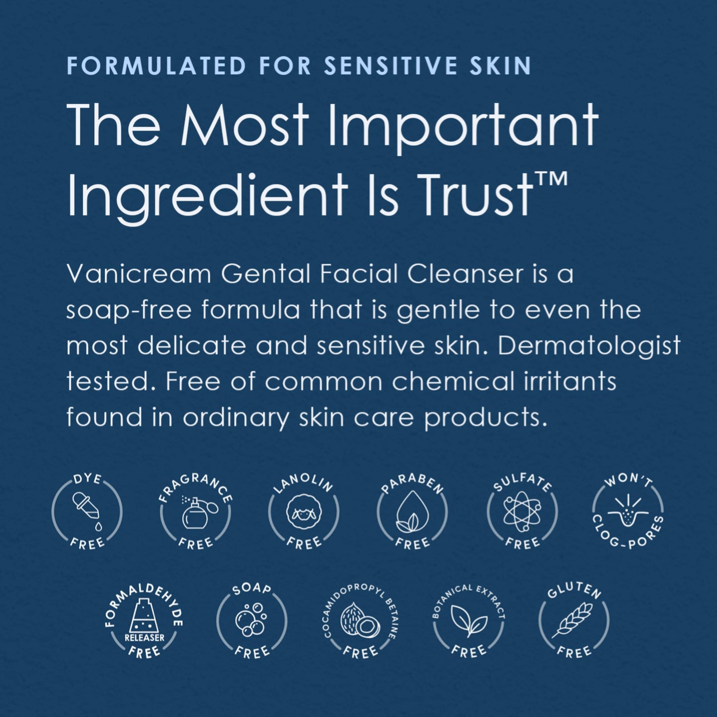 Vanicream Moisturizing Skin Cream | Fragrance, and Gluten Free | For Sensitive Skin | Soothes Red, Irritated, Cracked or Itchy Skin | Dermatologist Tested | 4 Ounce (Pack of 12)
