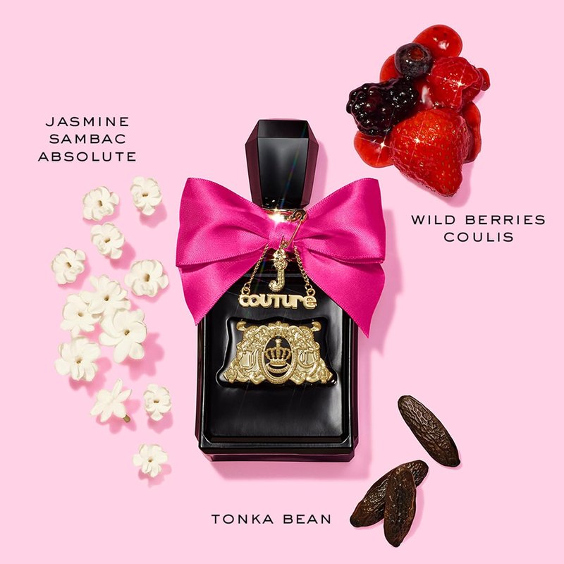 Juicy Couture Viva La Juicy Elixir De Parfum Spray - Long-Lasting Floral Amber Women's Perfume | Travel Size 0.33 fl oz