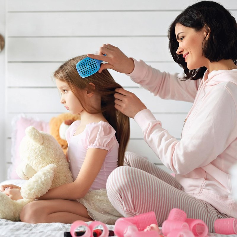 FHI Heat Mini Detangler Brush - Pain-Free Brushing for All Hair Types | Lightweight, Anti-Static Bristles