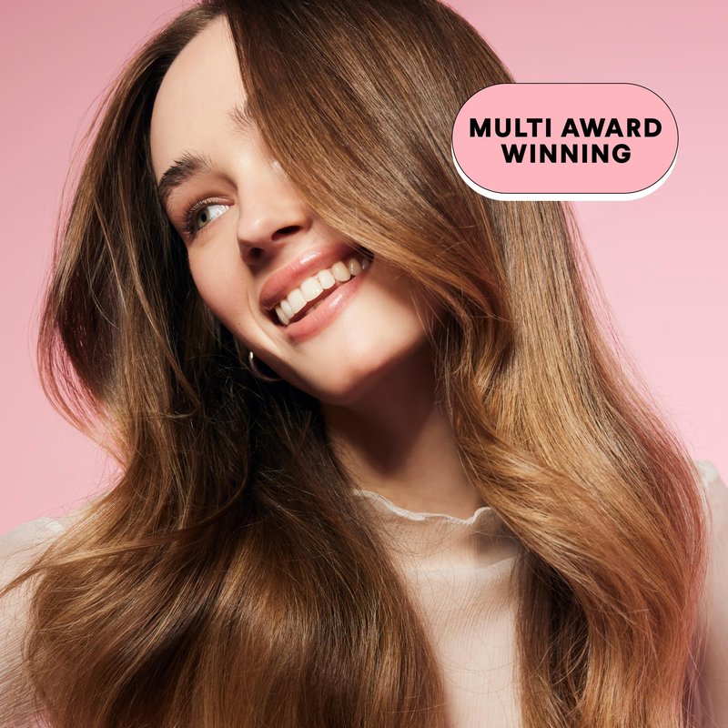 MONDAY HAIRCARE Smooth Shampoo + Conditioner Bathroom Set (2 Count) 27 oz Each For Frizzy, Coarse & Curly Hair Made with Coconut Oil, Shea Butter & Vitamin E 100% Recyclable Bottle Pink
