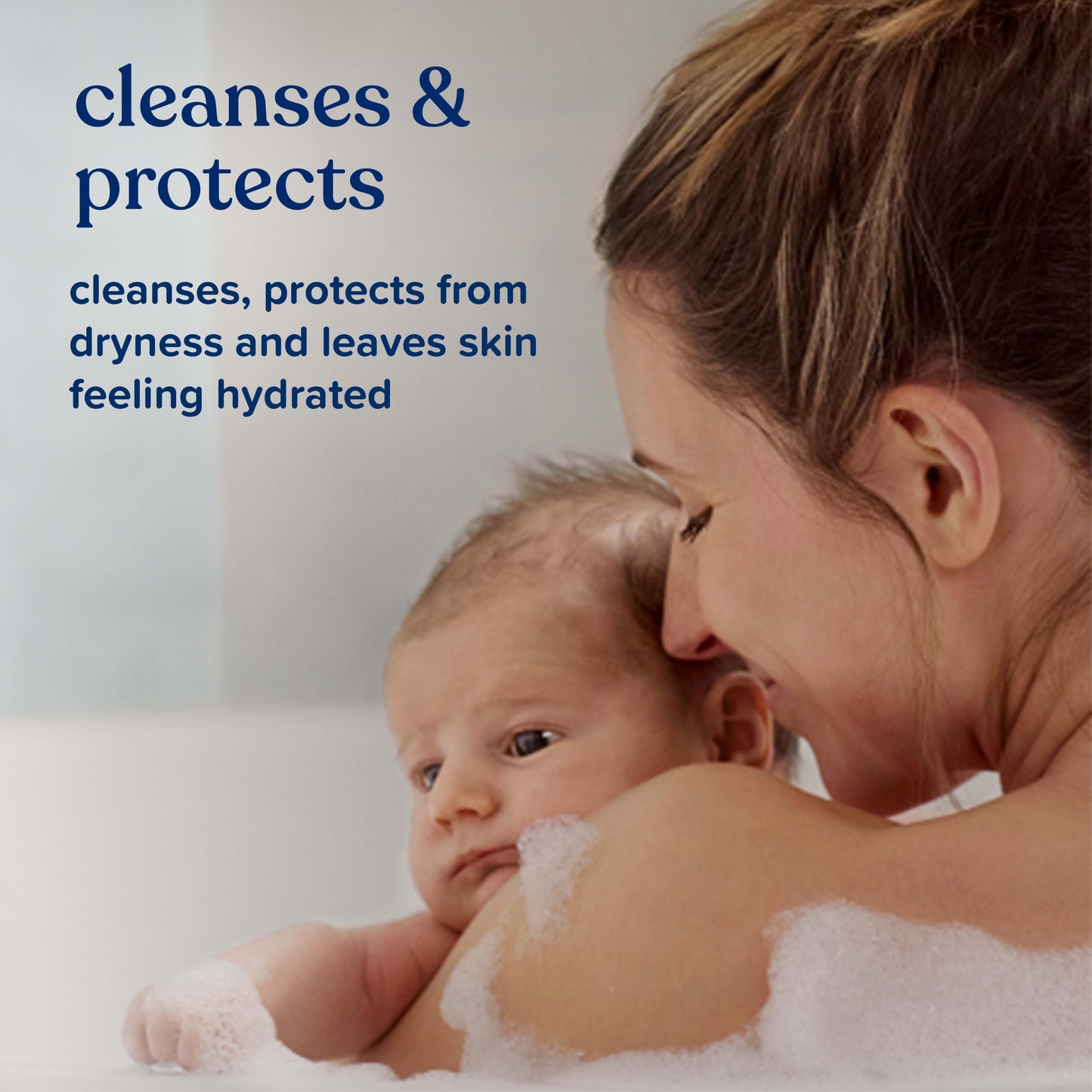 Johnson's Baby Head-To-Toe 2 in 1 Tear Free Wash & Shampoo with Aloe Vera and Vitamin B5, Safe and Gentle for Newborns and Delicate Skin, Hypoallergenic and pH Balanced, 27.1 Fl Oz