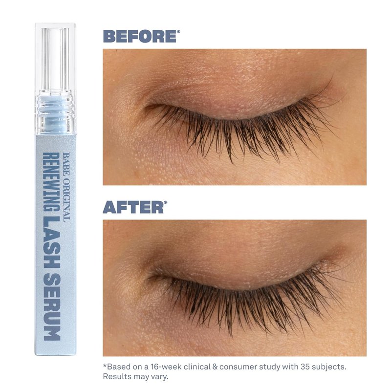 Renewing Lash Serum - Prostaglandin-Free, Peptide-Infused Treatment for Fuller, Longer Lashes | Vegan & Cruelty-Free