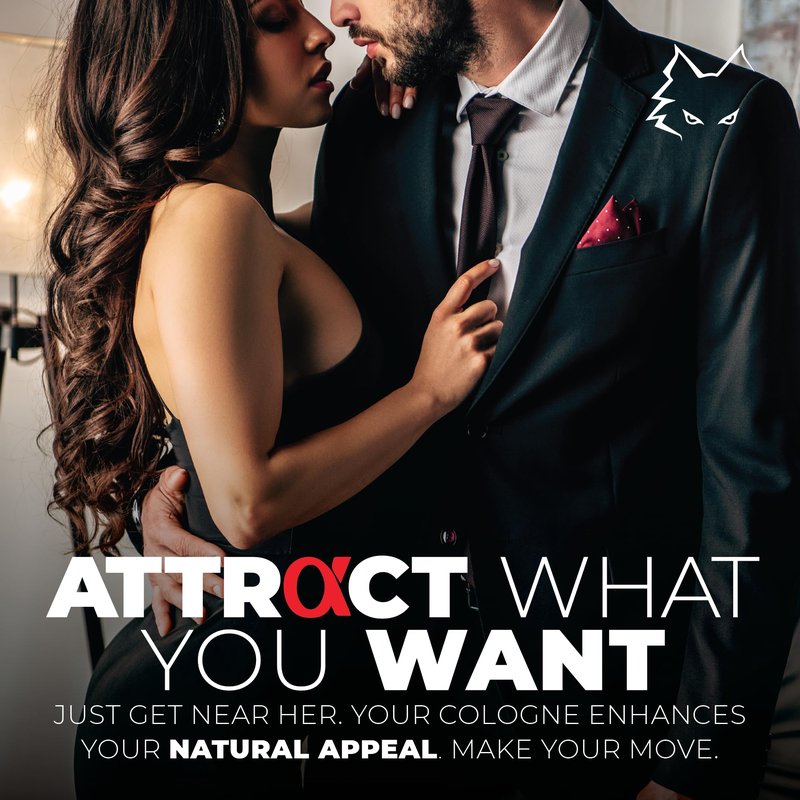 AlphaMale Pheromone Infused Cologne for Men to Attract Women - Masculine Allure in a Roll-on Bottle - 10ml