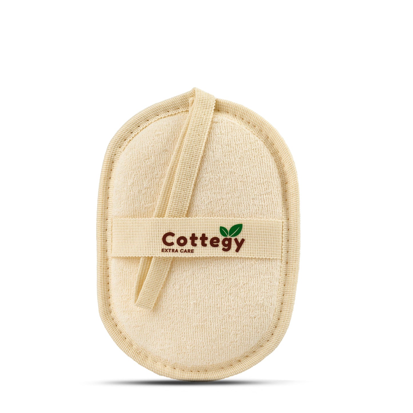 Egyptian Loofah Exfoliating Scrubber - Natural Loofah Exfoliating Body Scrubber - 1 Count (Pack of 1) Eco-Friendly Bath & Shower Sponge for Face & Body, 100% Natural, Men & Women