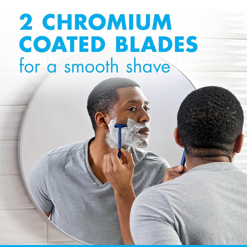 Gillette Men's Disposable Razors - Sensor2, 12 Count | Blue Pack of 3
