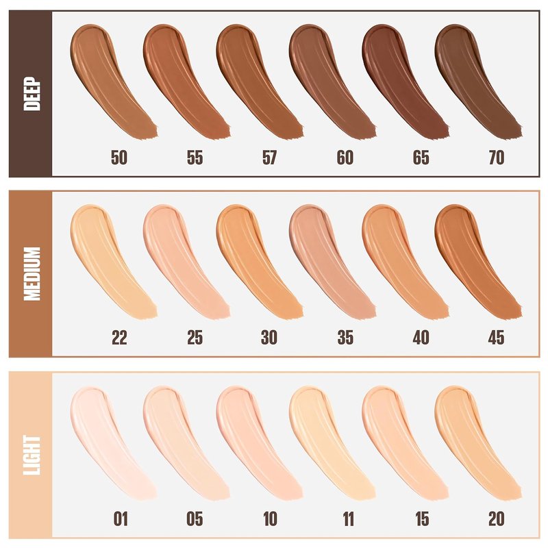 Maybelline New York Fit Me Liquid Concealer - Natural Coverage, Lightweight, Oil-Free, Medium, 1 Count