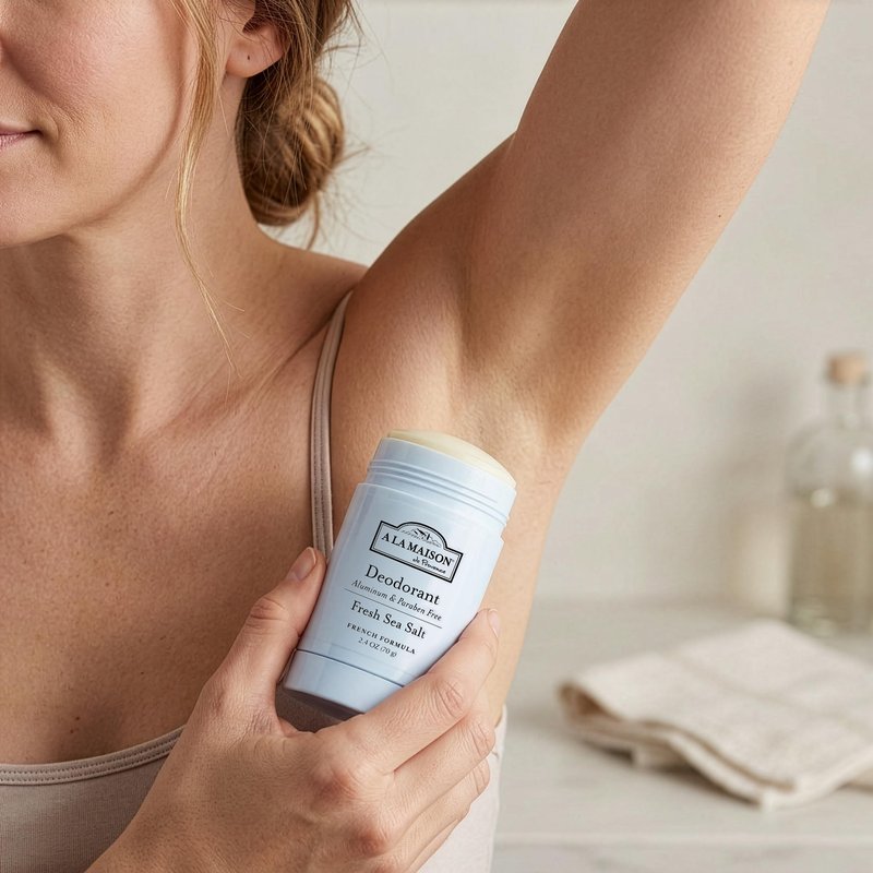 A La Maison Fresh Sea Salt Aluminum Free Deodorant for Women and Men - Natural Deodorant