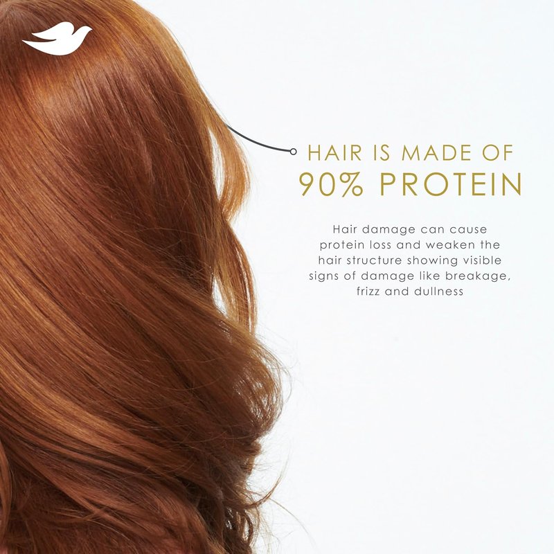 Dove Shampoo - Intensive Repair for Damaged Hair | Bio-Protein Care Technology, 28 Fl Oz (4 Pack)