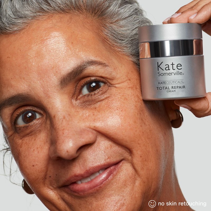 Kate Somerville KateCeuticals Total Repair Cream – Advanced Anti-Aging Moisturizer, Visibly Reduces Wrinkles & Fine Lines, 1 Fl Oz