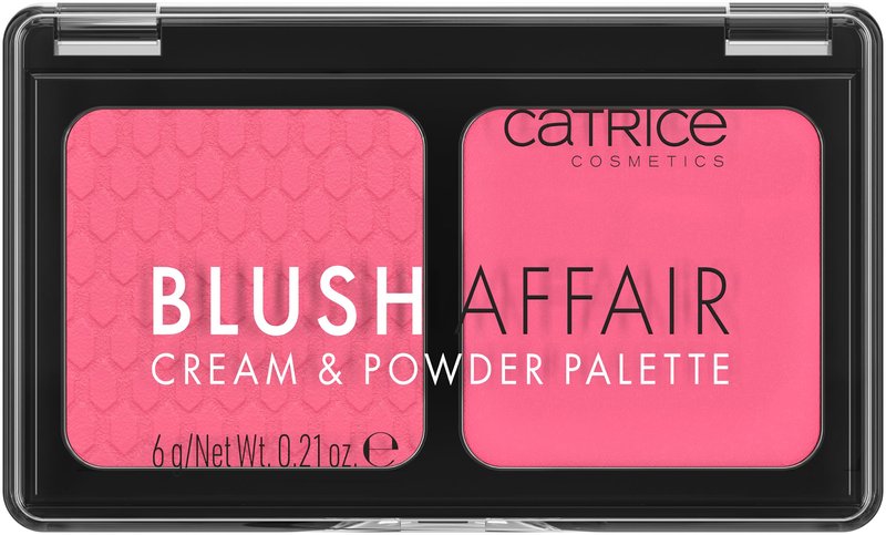 Catrice | Blush Affair Cream & Powder Palette | Highly Pigmented Radiant Cream & Soft Matte Powder | Vegan & Cruelty Free (020 Pleasing Pink)