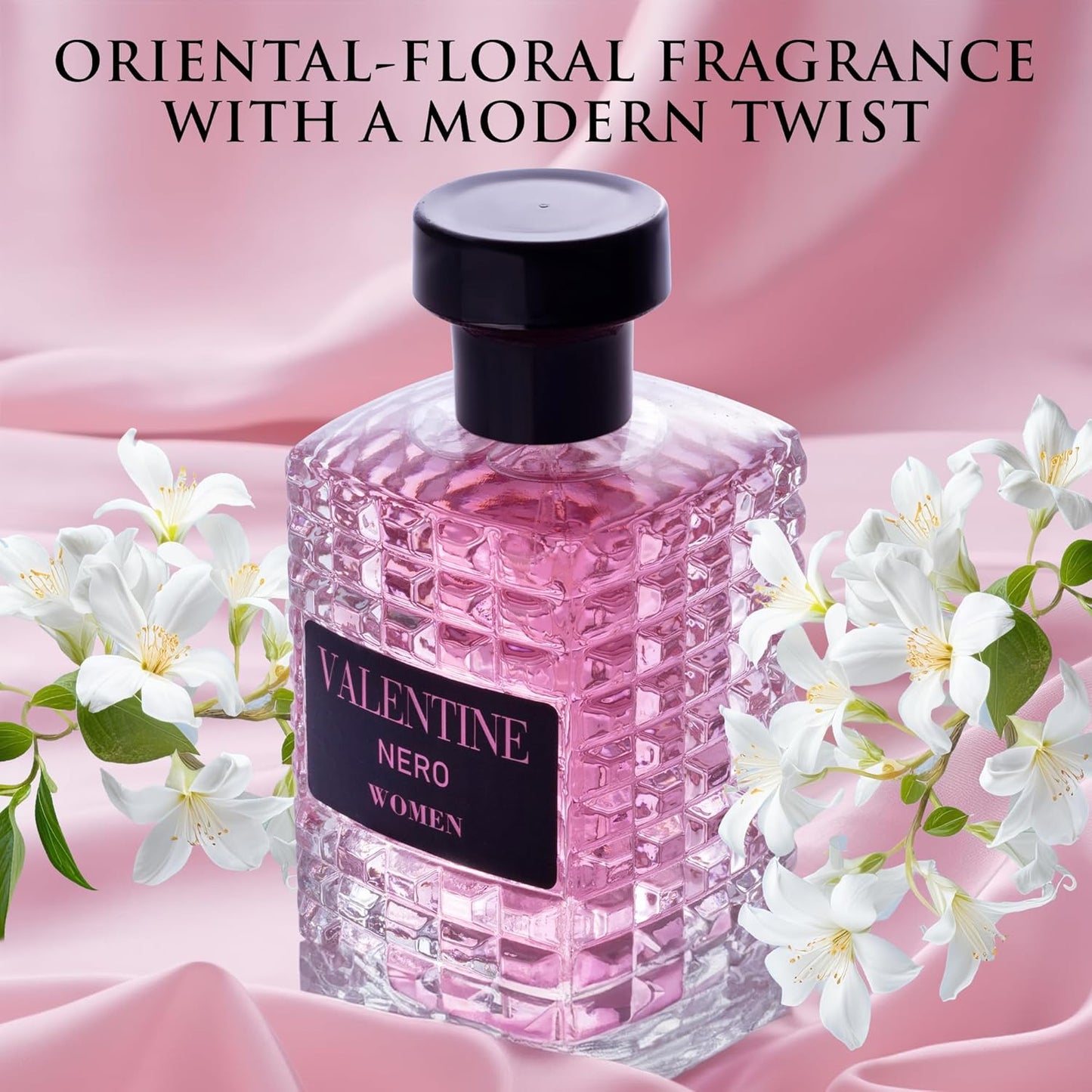 URBAN COLLECTION Eau De Parfum for Women - Amber Floral Jasmine & Bourbon Vanilla | Elegant 100ml Bottle