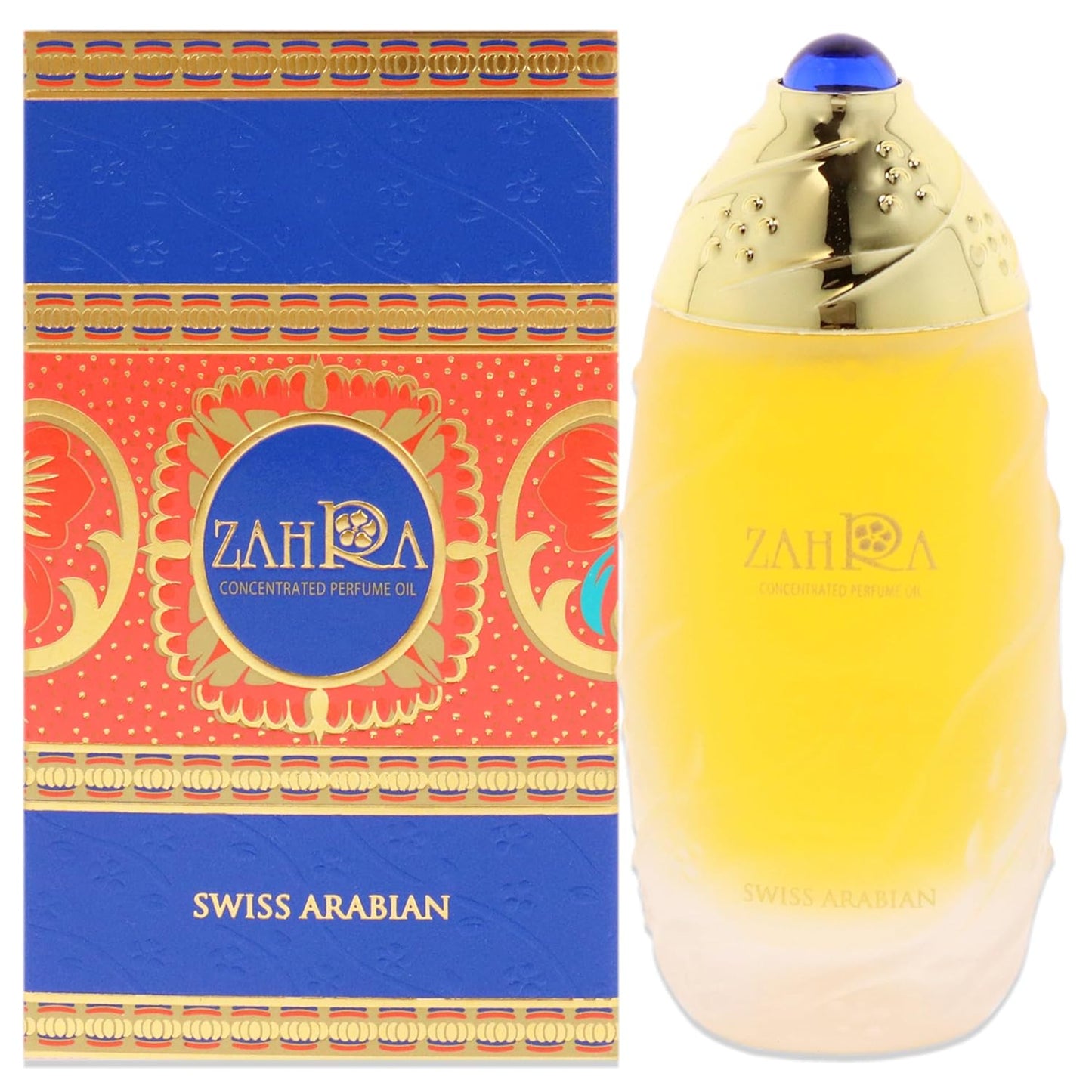 Swiss Arabian Zahra - Luxury Personal Perfume Oil - Long-Lasting Seductive Fragrance - 1 Oz