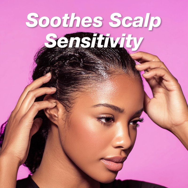 Scalp Therapy Hair Oil Blend - Intensive Moisturizing Treatment for Dry Scalp & Split Ends | 1.9oz Rosehip & Lavender
