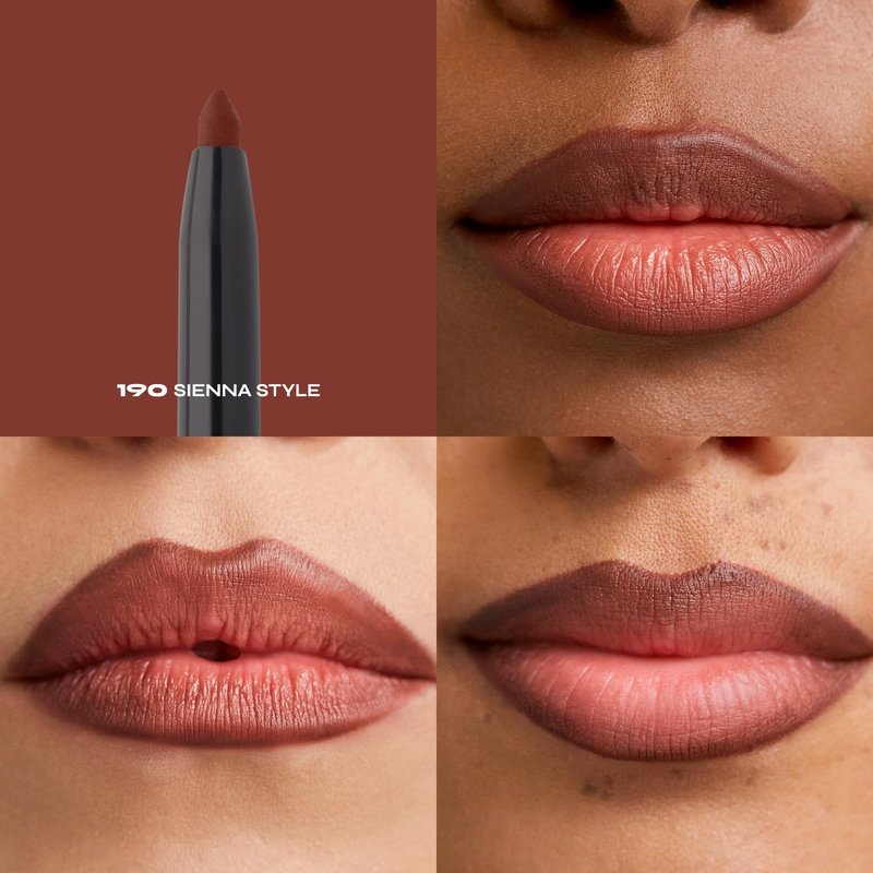 Milani Understatement Lipliner Pencil - Highly Pigmented Retractable Soft Lip Liner Pencil, Easy to Use Lip Makeup - Sienna Style