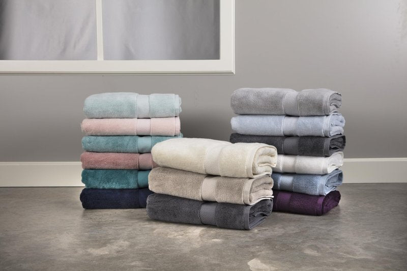 Maisonette Loft 100% Egyptian Cotton Turkish Bath Sheets - Soft, Absorbent Oversized Bathroom Towels - Ideal Quick Dry Extra Large Luxury Bath Towel Set for Shower - (35" x 70", 2 Pack) - Silver
