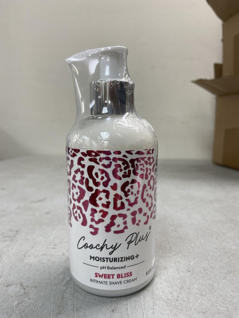 IntiMD Coochy Plus Intimate Shaving Cream - Sweet Bliss for Rash-Free Shaving, 8.5oz | Prevents Razor Burns & Bumps