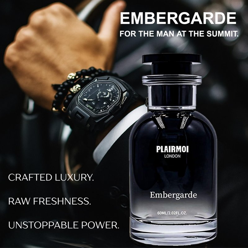 PLAIRMOI Men’s Pheromone Cologne – Long-Lasting Masculine Scent for Confidence & Attraction – Magnetic Fragrance for Dates, Work & Everyday Wear, 2.02 fl oz