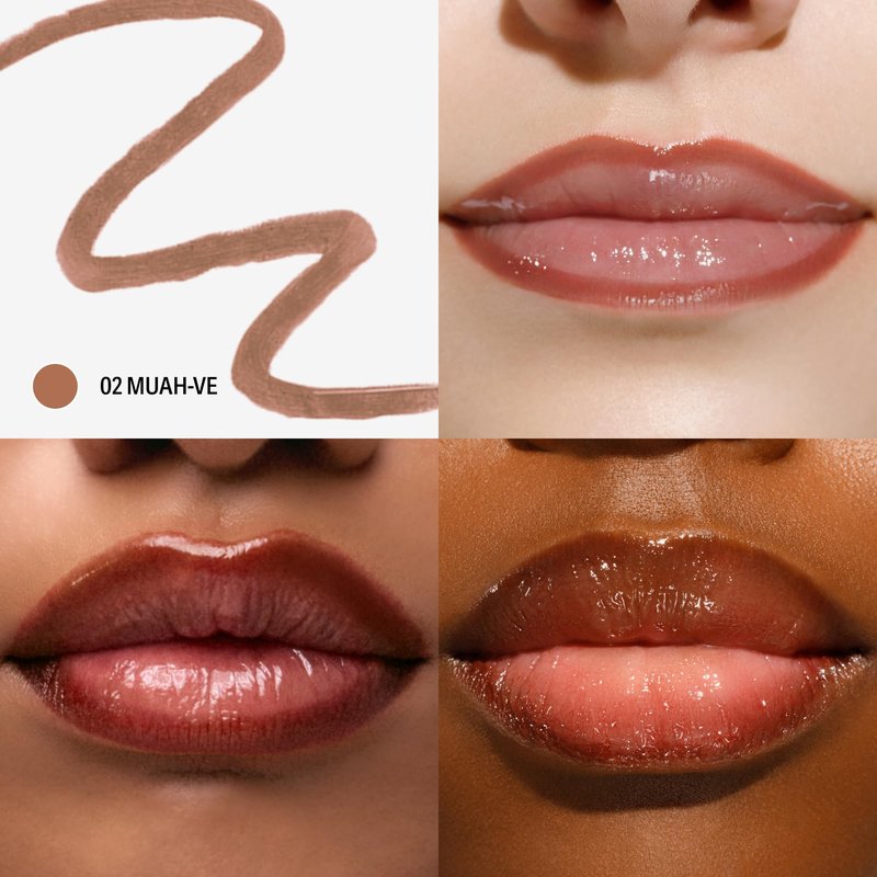 Sacheu Lip Liner STAY-N Peel Off Lip Stain — Long Lasting Waterproof Lip Tint with Hyaluronic Acid & Vitamin E — Transfer Proof Matte Finish, Vegan & Cruelty-Free (Core Bundle)
