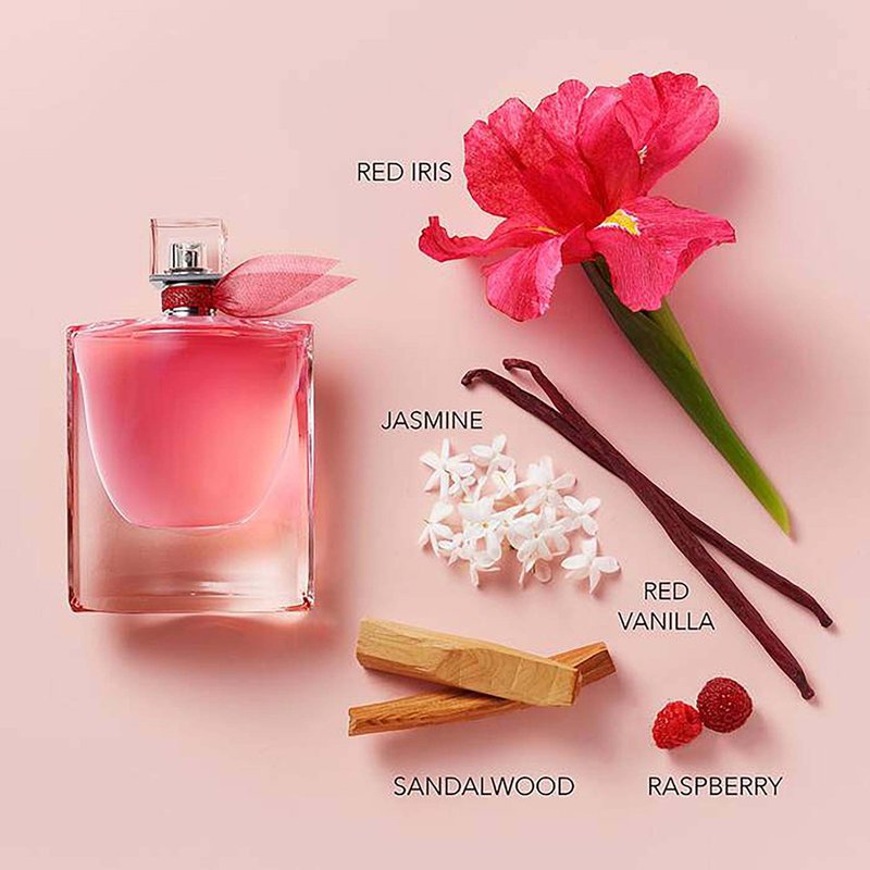 Lancôme La Vie Est Belle Intensément Eau de Parfum - Long Lasting Fragrance with Notes of Raspberry, Jasmine & Red Sandalwood - Warm & Floral Women's Perfume - 3.4 Fl Oz