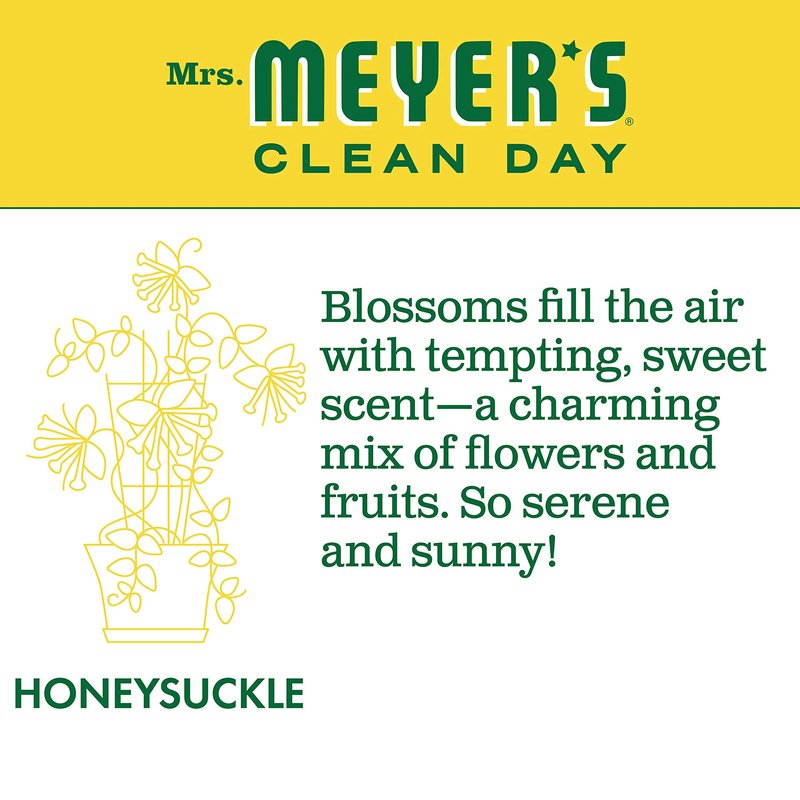 Mrs. MEYER'S CLEAN DAY Hand Soap, Refill Variety Pack Soaps Made to Clean and Freshen Hands