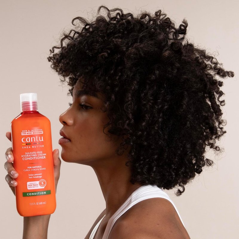 Cantu Shea Butter Hydrating Cream Conditioner - Moisturizes Natural Hair | 13.5 Ounce