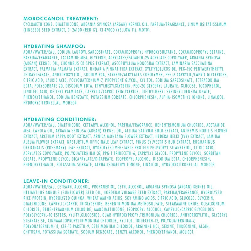 Moroccanoil Mini Hair Hydration Essentials Gift Set