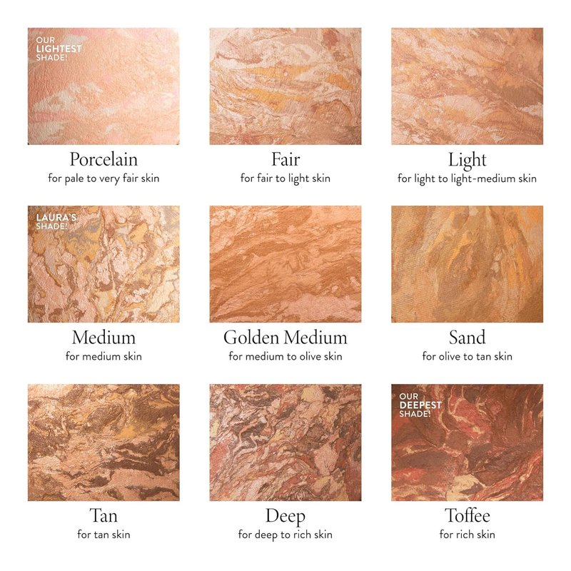 Laura Geller Baked Balance-N-Glow Foundation - Illuminating Sheer Coverage - Fair Shade | Satin Finish
