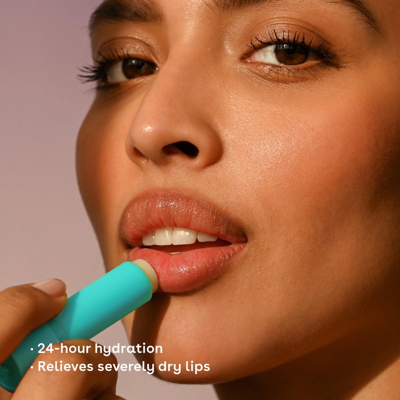 eos The Hero Lip Repair,24HR Moisture for Severely Dry Lips,Natural Strawberry Extract,Hypoallergenic Moisturizing Lip Balm,0.14 oz,(Pack of 4)