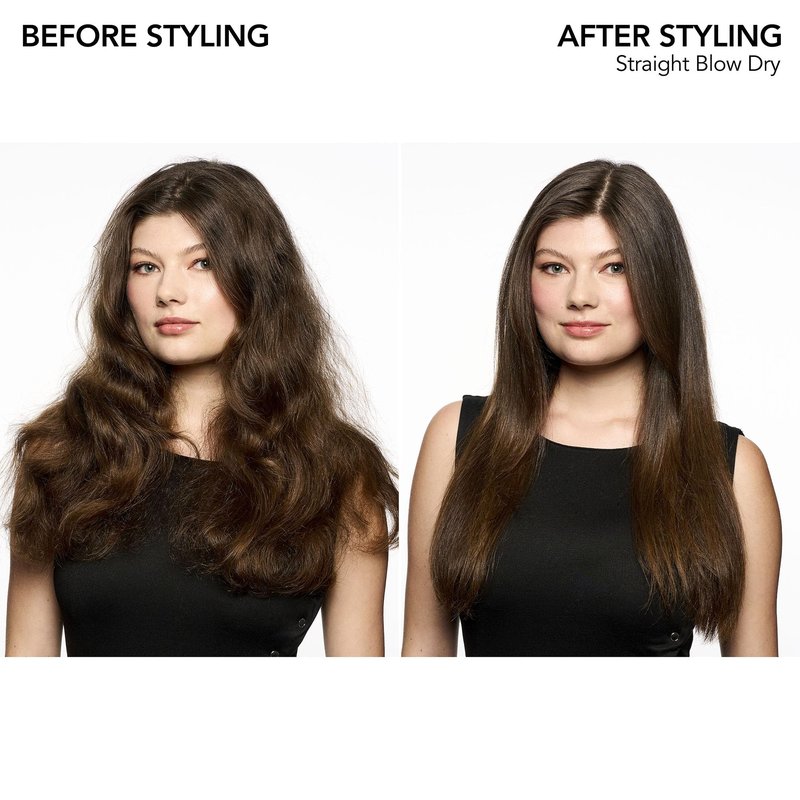 Bumble and bumble. Straight Blow Dry Heat Protective Hair Styling Cream |Protects Against Frizz, Humidity, and Heat|Smooth Sleek Blowouts|For Medium to Thick Curly, Wavy, Straight Hair Types, 5 Fl Oz