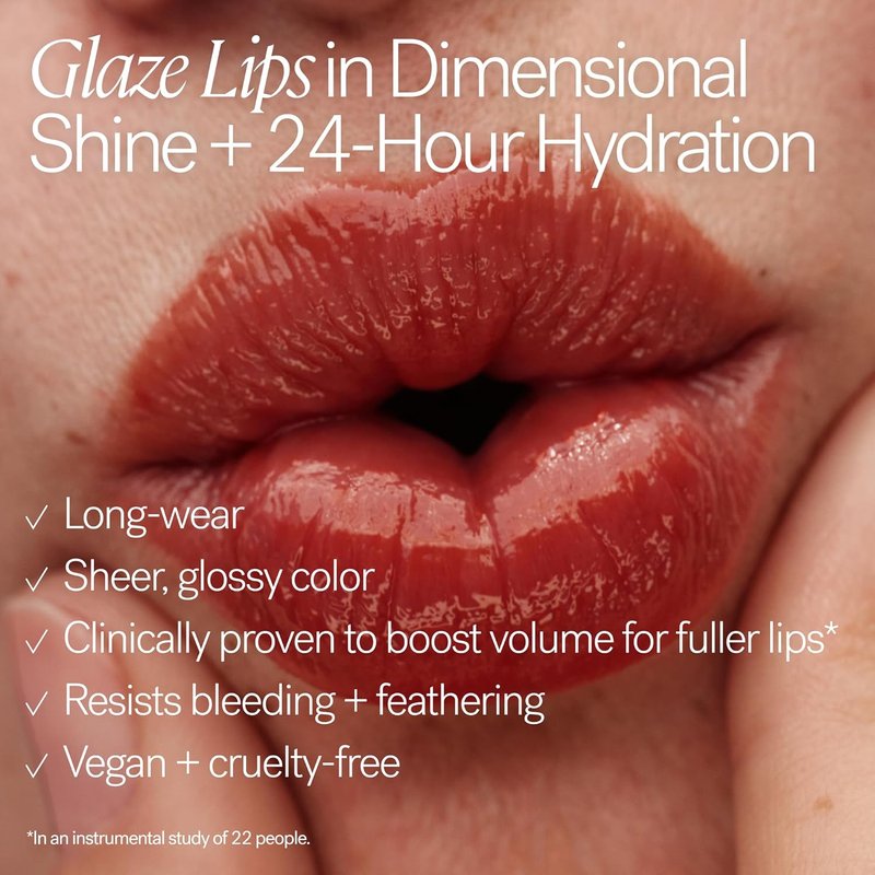 ILIA - Overglaze Hydrating Lip Gloss | Long-Wear, Non-Sticky Formula | 24-Hour Hydration | Vegan + Crystalline