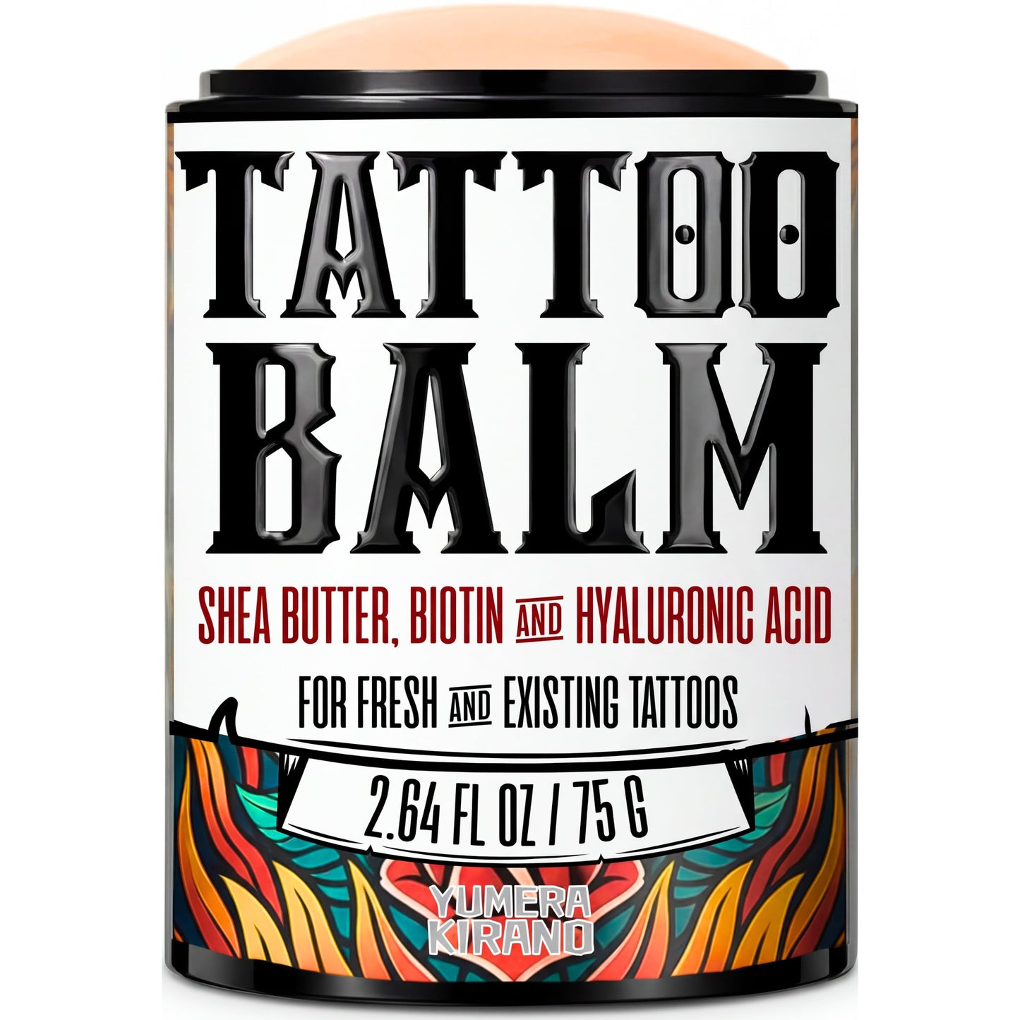 Tattoo Balm Stick Aftercare for Fresh & Old Tattoos, Healing Butter